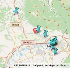 Mappa Strada di Rotale, 05100 Terni TR, Italia (4.64182)