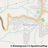 Mapa Manciano