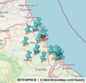 Mappa 64028 Pineto TE, Italia (12.42294)