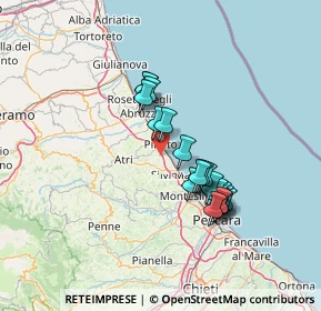 Mappa 64028 Pineto TE, Italia (12.1605)