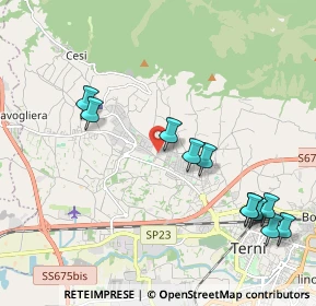 Mappa Via Campitello, 05100 Terni TR, Italia (2.39909)