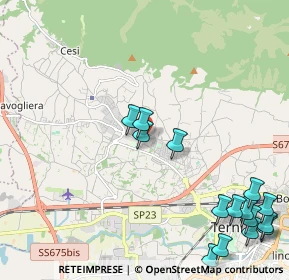 Mappa Via Campitello, 05100 Terni TR, Italia (2.99933)