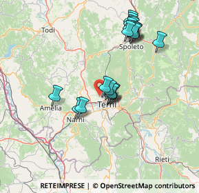 Mappa Via Campitello, 05100 Terni TR, Italia (14.392)