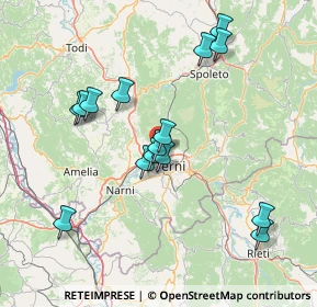 Mappa Via Campitello, 05100 Terni TR, Italia (15.28867)