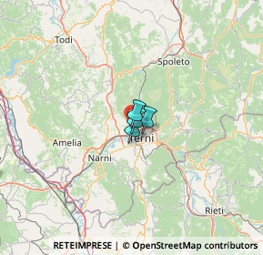 Mappa Via Campitello, 05100 Terni TR, Italia (37.05333)