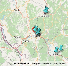 Mappa Via Campitello, 05100 Terni TR, Italia (22.38231)