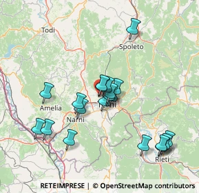 Mappa Via Campitello, 05100 Terni TR, Italia (14.427)