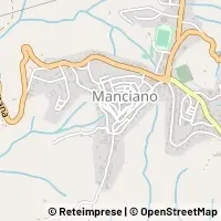 Mapa Manciano