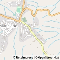 地図 Manciano