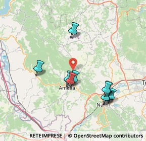 Mappa Strada dei Cappuccini, 05022 Amelia TR, Italia (7.63286)