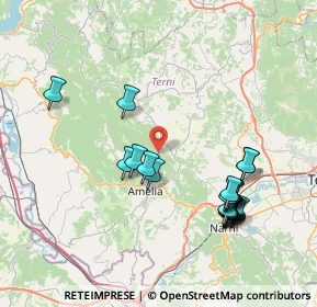 Mappa Strada dei Cappuccini, 05022 Amelia TR, Italia (8.527)