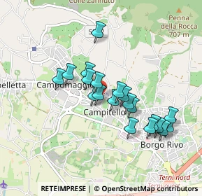 Mappa Via del Mandorlo, 05100 Terni TR, Italia (0.795)