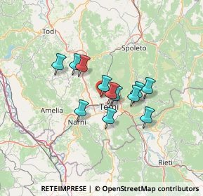 Mappa Via del Mandorlo, 05100 Terni TR, Italia (9.8)