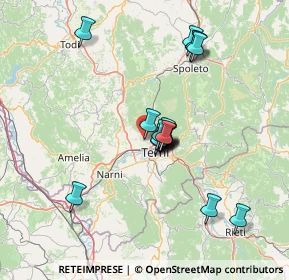Mappa Via del Mandorlo, 05100 Terni TR, Italia (12.37)