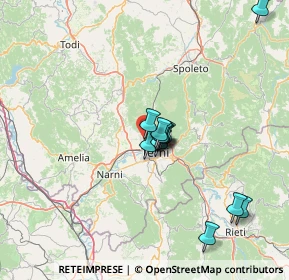 Mappa Via del Mandorlo, 05100 Terni TR, Italia (12.45417)