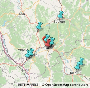 Mappa Via del Mandorlo, 05100 Terni TR, Italia (12.73636)