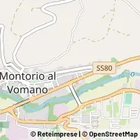 Map Montorio al Vomano