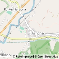 Hartă Arrone