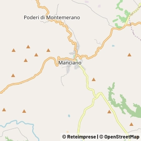Mappa Manciano
