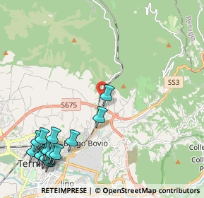 Mappa Strada di Toano, 05100 Terni TR, Italia (3.08375)