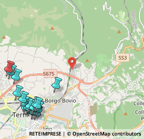 Mappa Strada di Toano, 05100 Terni TR, Italia (3.4535)