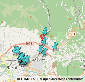 Mappa Strada di Toano, 05100 Terni TR, Italia (2.5605)