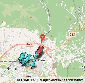 Mappa Strada di Toano, 05100 Terni TR, Italia (2.472)