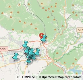 Mappa Strada di Toano, 05100 Terni TR, Italia (4.39083)