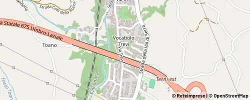 Mappa Terni