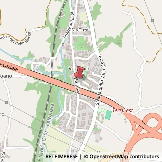 Mappa Via trevi 212, 05100 Terni, Terni (Umbria)