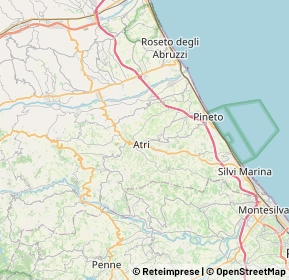 Mappa 64032 Atri TE, Italia (8.1125)
