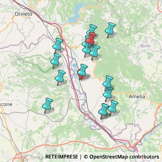 Mappa Via, 05020 Alviano TR, Italia (7.43063)