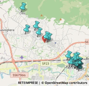 Mappa Strada di Lagarello, 05100 Terni TR, Italia (2.78)