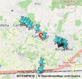 Mappa Strada di Lagarello, 05100 Terni TR, Italia (1.017)