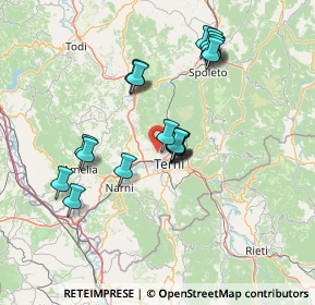 Mappa Strada di Lagarello, 05100 Terni TR, Italia (13.5445)