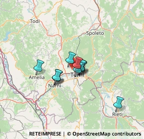 Mappa Strada di Lagarello, 05100 Terni TR, Italia (8.76909)