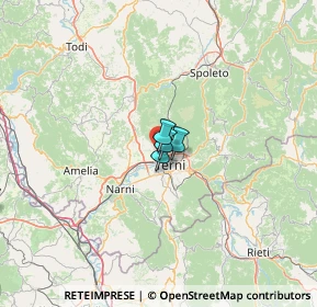 Mappa Strada di Lagarello, 05100 Terni TR, Italia (36.96417)