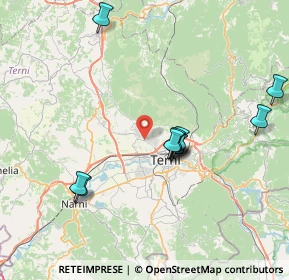 Mappa Strada di Lagarello, 05100 Terni TR, Italia (7.64)