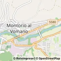 Hartă Montorio al Vomano