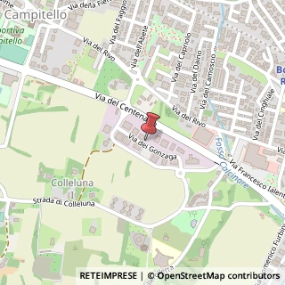 Mappa Via dei Gonzaga, 14, 05100 Terni, Terni (Umbria)