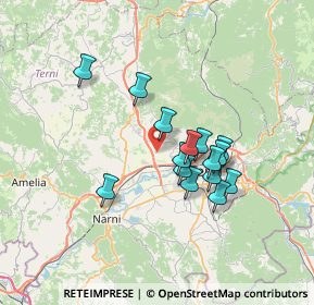 Mappa Vocabolo l'Antico, 05100 Terni TR, Italia (5.886)