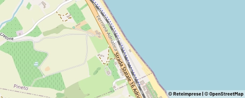 Mappa Pineto