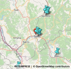 Mappa Via Del Rivo angolo, 05100 Terni TR, Italia (32.027)