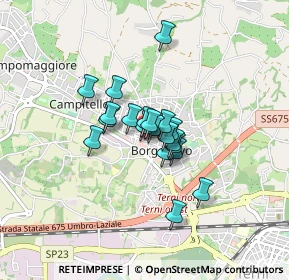 Mappa Via Del Rivo angolo, 05100 Terni TR, Italia (0.5335)