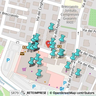 Mappa Via Del Rivo angolo, 05100 Terni TR, Italia (0.04444)