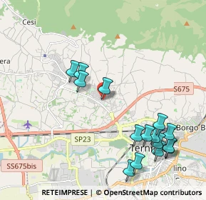 Mappa Via Del Rivo angolo, 05100 Terni TR, Italia (2.42)