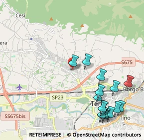 Mappa Via Del Rivo angolo, 05100 Terni TR, Italia (2.67867)