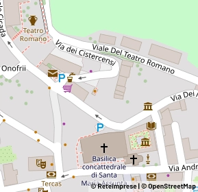 Mappa Via Cardinale Cicada, 64032 Atri TE, Italia (0.07308)