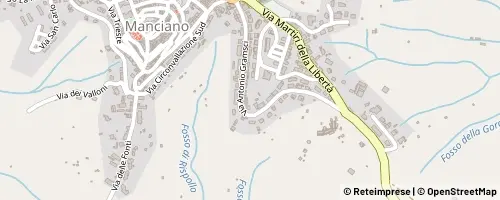 Mappa Manciano