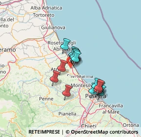 Mappa Via Colle Cretone, 64025 Pineto TE, Italia (9.45765)